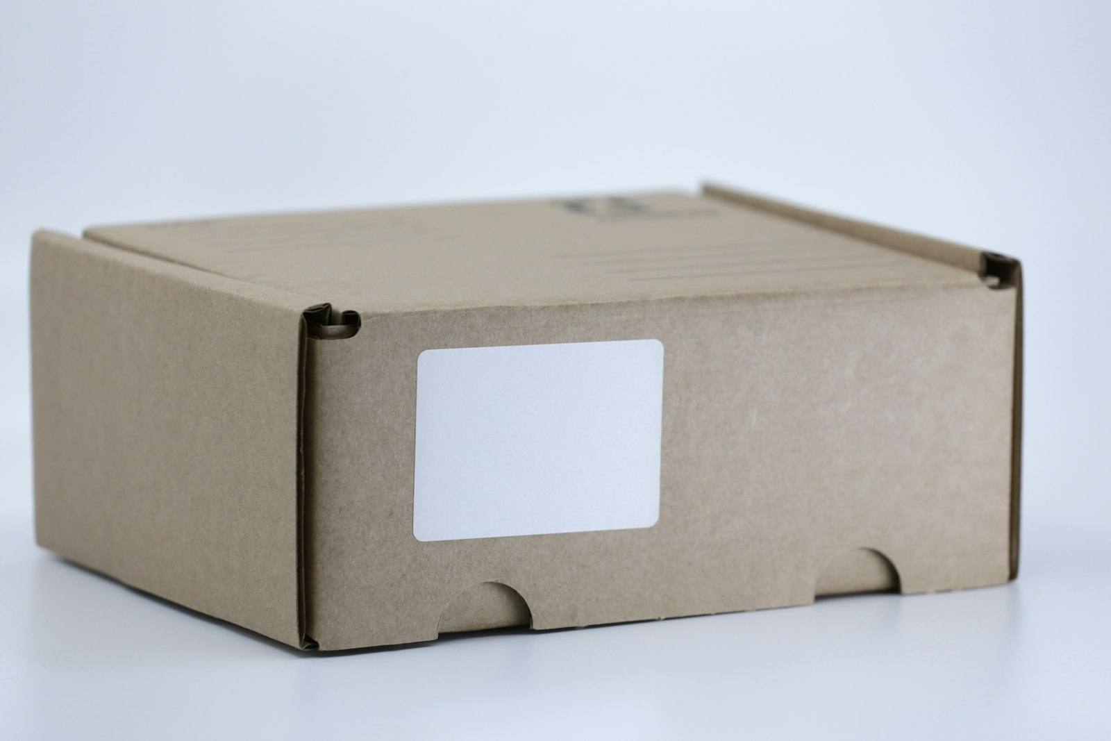 A labelled, insured parcel ready to ship